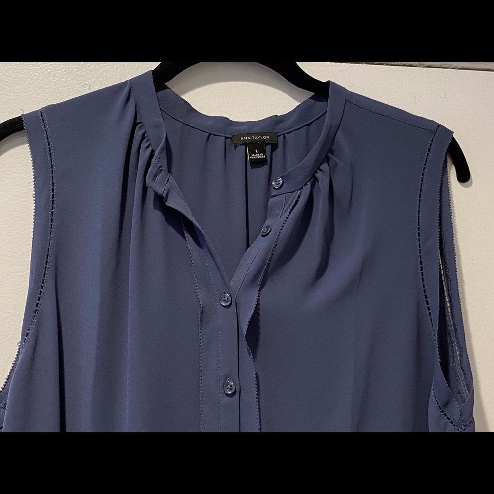 Sleeveless Ann Taylor Blouse